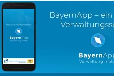 Alle weiteren Leistungen und Online-Anträge
finden Sie hier im BayernPortal oder in der 
BayernApp