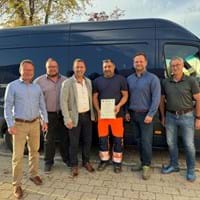 Bild 25 Jahre im Dienst